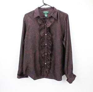 Lauren Ralph Lauren Vintage Ruffled Top